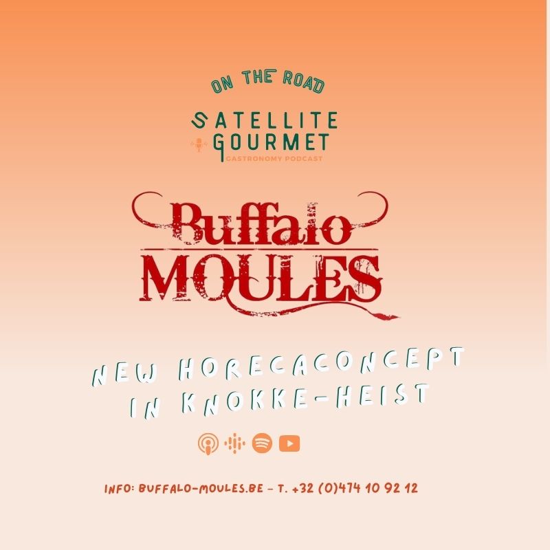 Satellite Gourmet on The Road voor Buffalo Moules